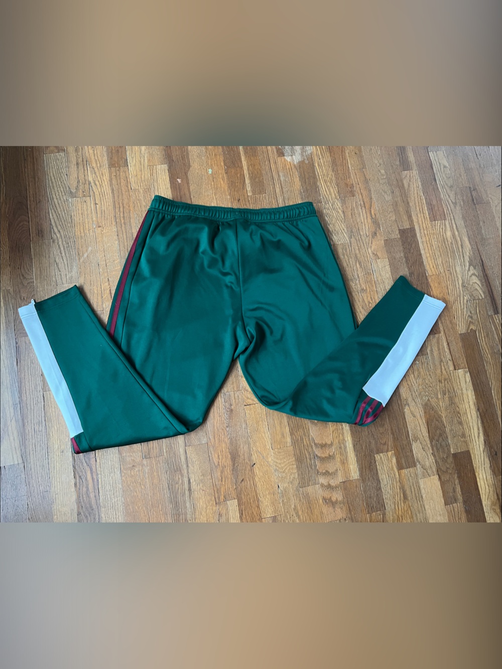 🇲🇽 Adidas ⚽️Mexico Colors Adidas Track Jacket and Pants Set Tracksuit FIFA XL - Picture 9 of 9